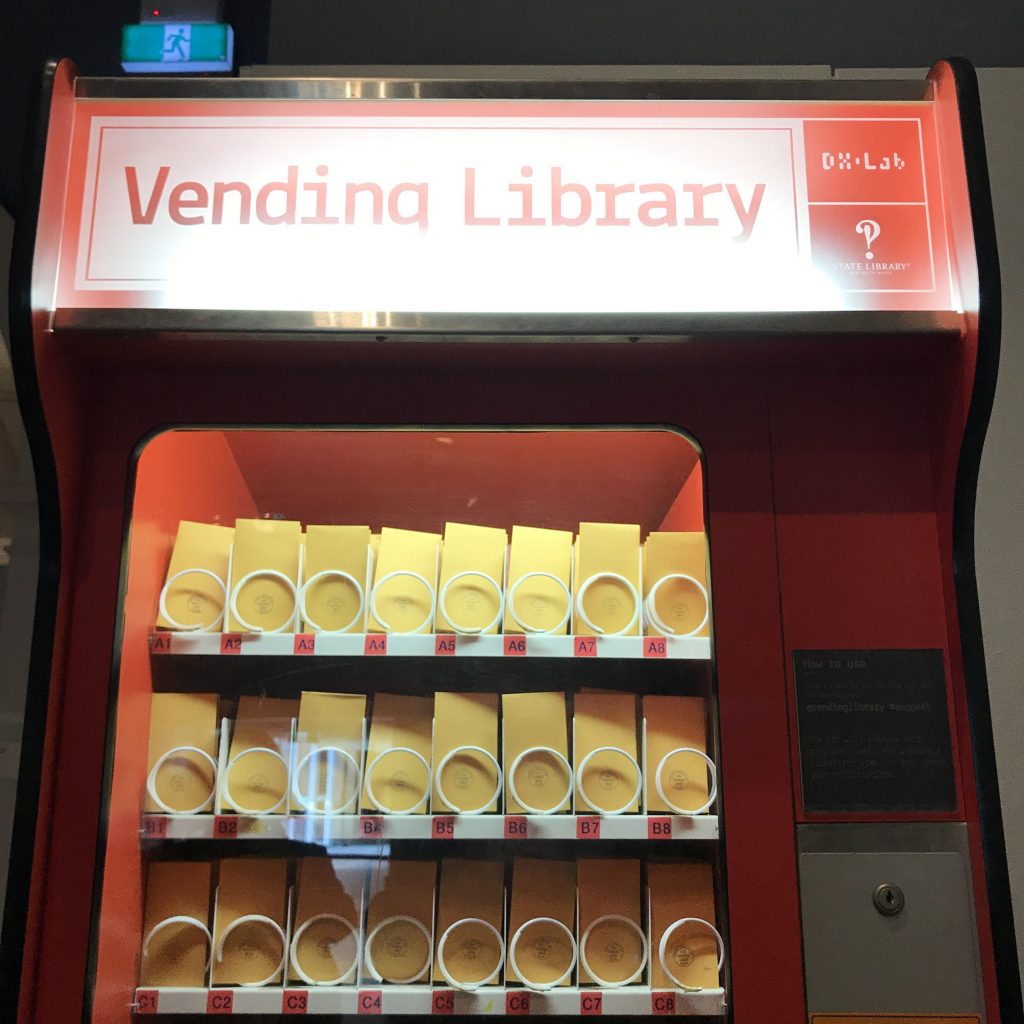 Vending Library, stacked and ready to go!