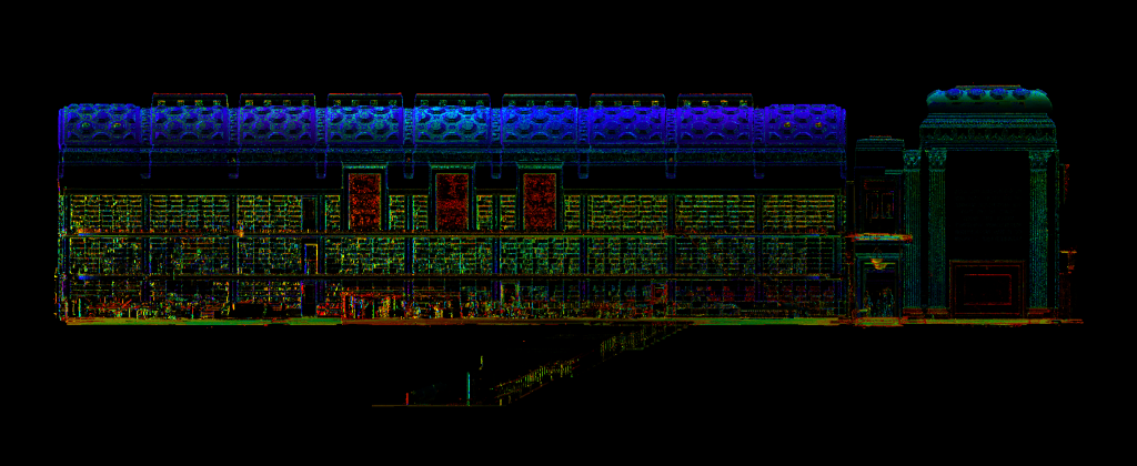 LiDAR scan of the Reading Room