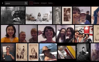 Search filtering of Collection Portraits, Instagram and Gallery Selfie images.